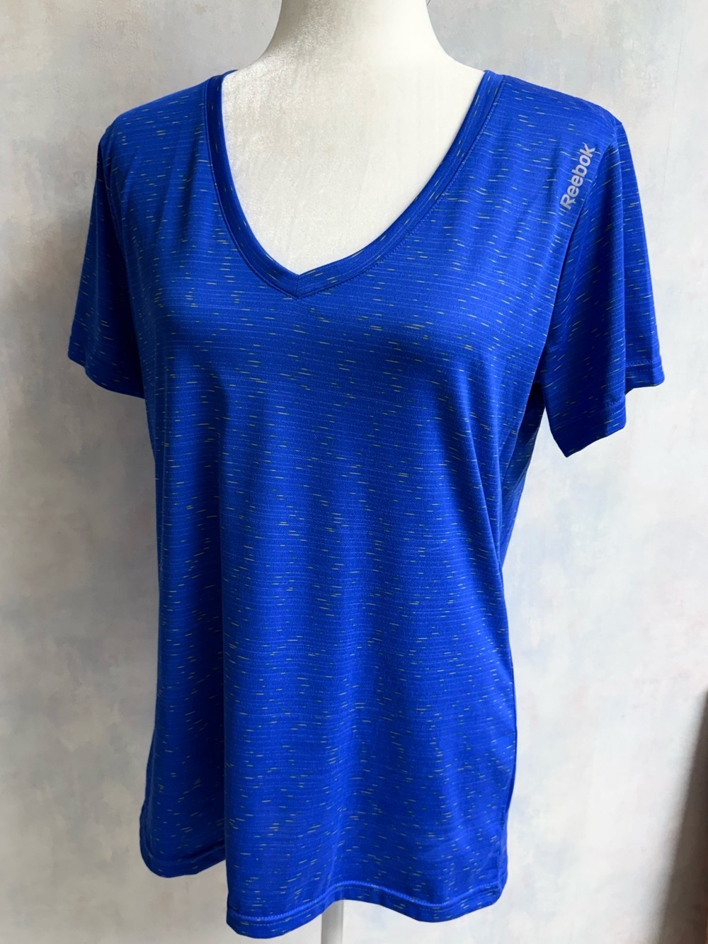 NWOT Reebok Women's Royal Blue V-Neck Top 1/$10 or 2/$15